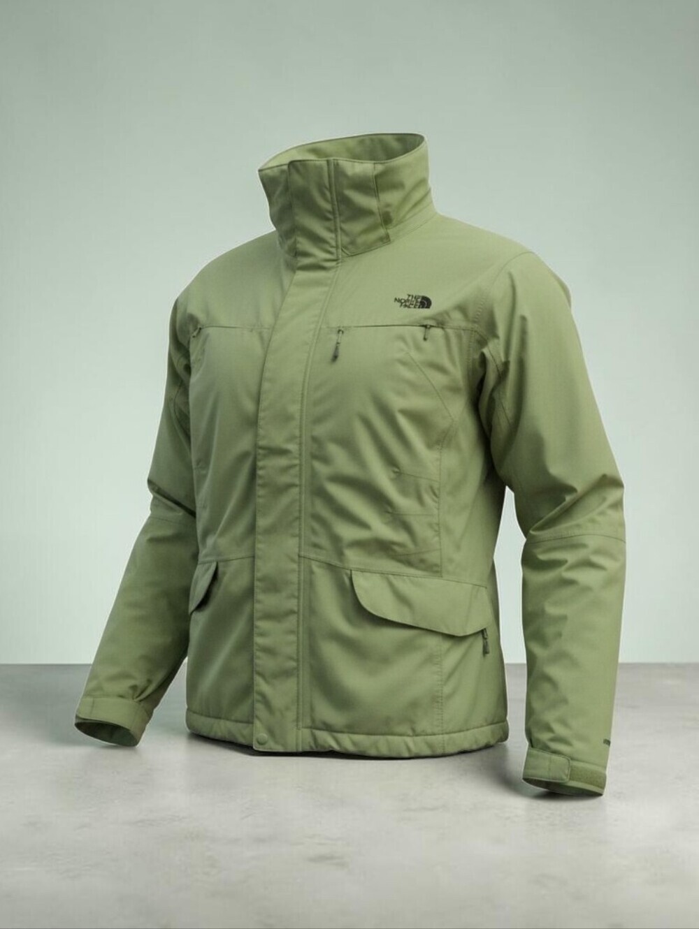 The North Face Women's Green Jacket Hy Vent windbreaker Coat